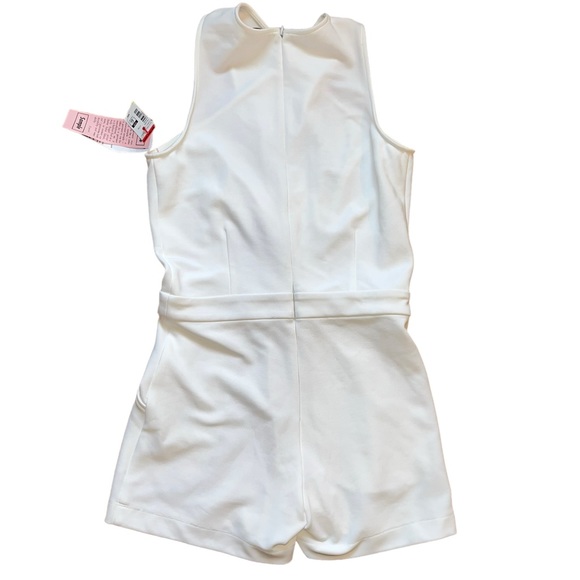 Tahari ASL white romper size 6 - Picture 2 of 5